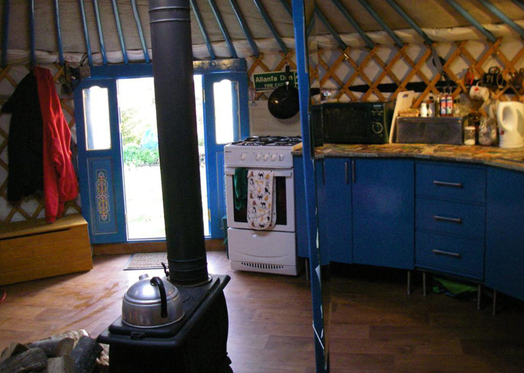 Yurt Inside